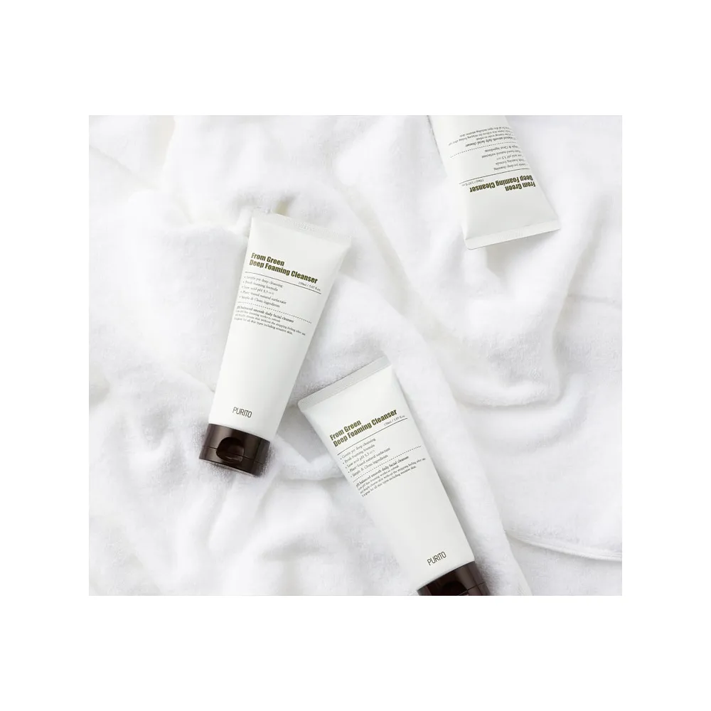 Пінка для глибокого очищення шкіри Purito Seoul From Green Deep Foaming Cleanser 150 ml  - фото 2