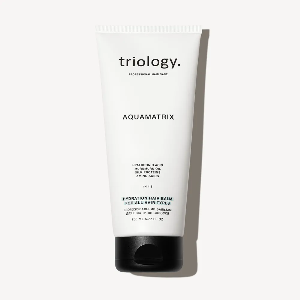 Зволожувальний бальзам для всіх типів волосся Triology Aquamatrix 200 ml 