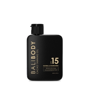 Масло для засмаги з какао SPF15