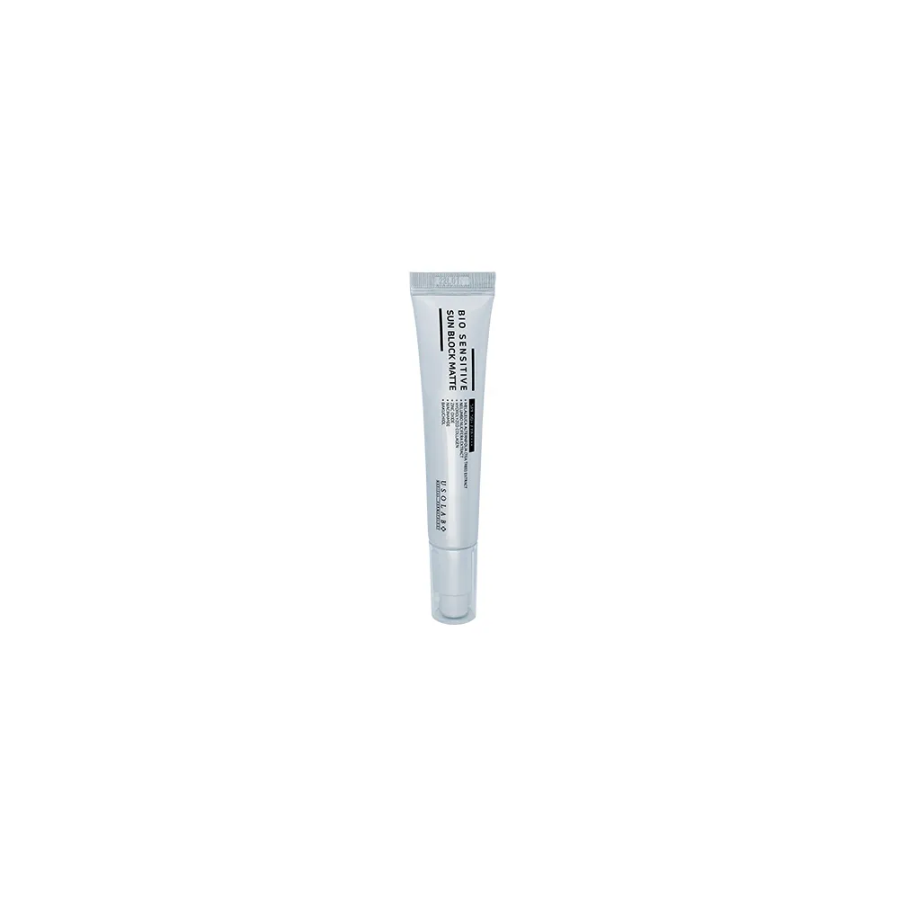 Солнцезащитный крем для минеральных фильтров Usolab Bio Sensitive Sun Block Matte 50 ml 