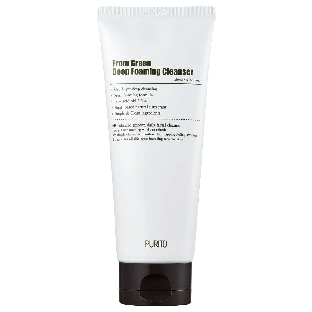 Пінка для глибокого очищення шкіри Purito Seoul From Green Deep Foaming Cleanser 150 ml 